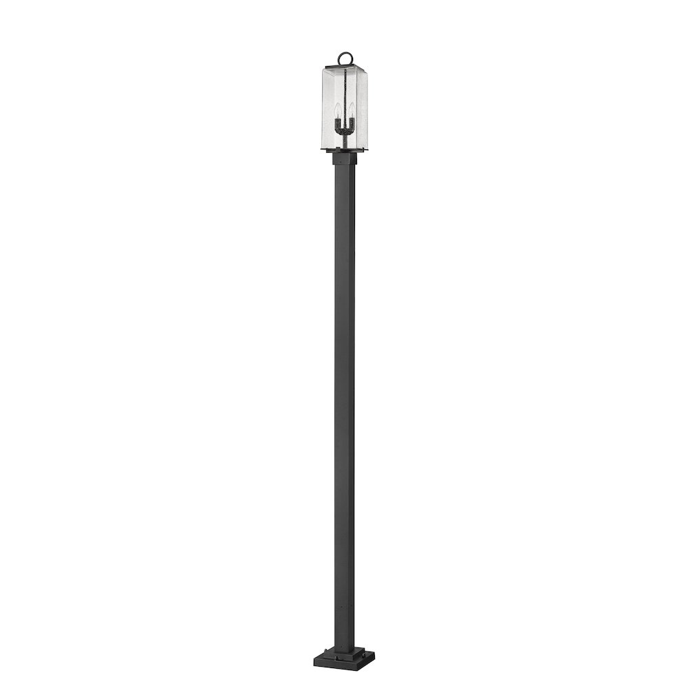 Z-Lite 2 Light Outdoor Post Mounted Fixture. Picture 5