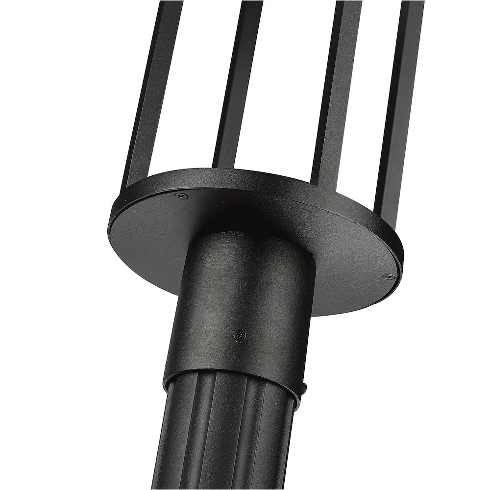 Z-Lite 1 Light Outdoor Post Mounted Fixture. Picture 4