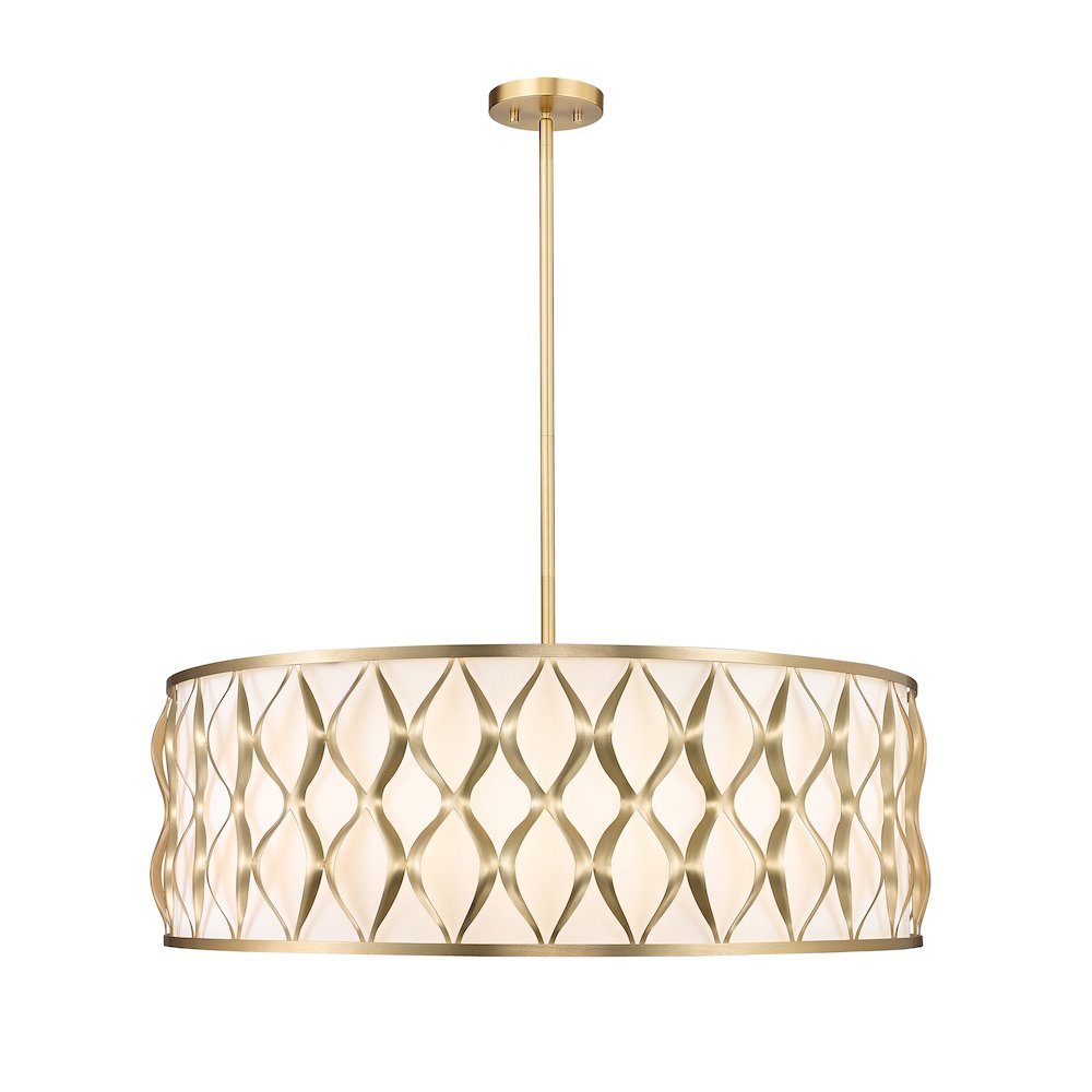 Z-Lite 10 Light Pendant. Picture 1