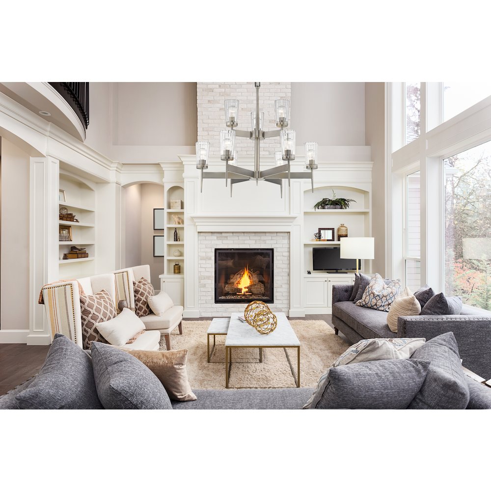 Z-Lite 9 Light Chandelier. Picture 7