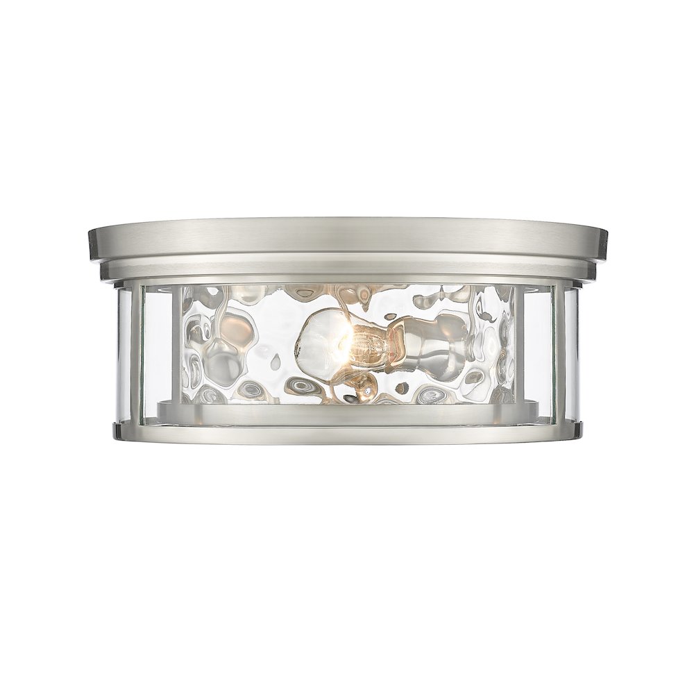 Z-Lite 3 Light Flush Mount. Picture 2