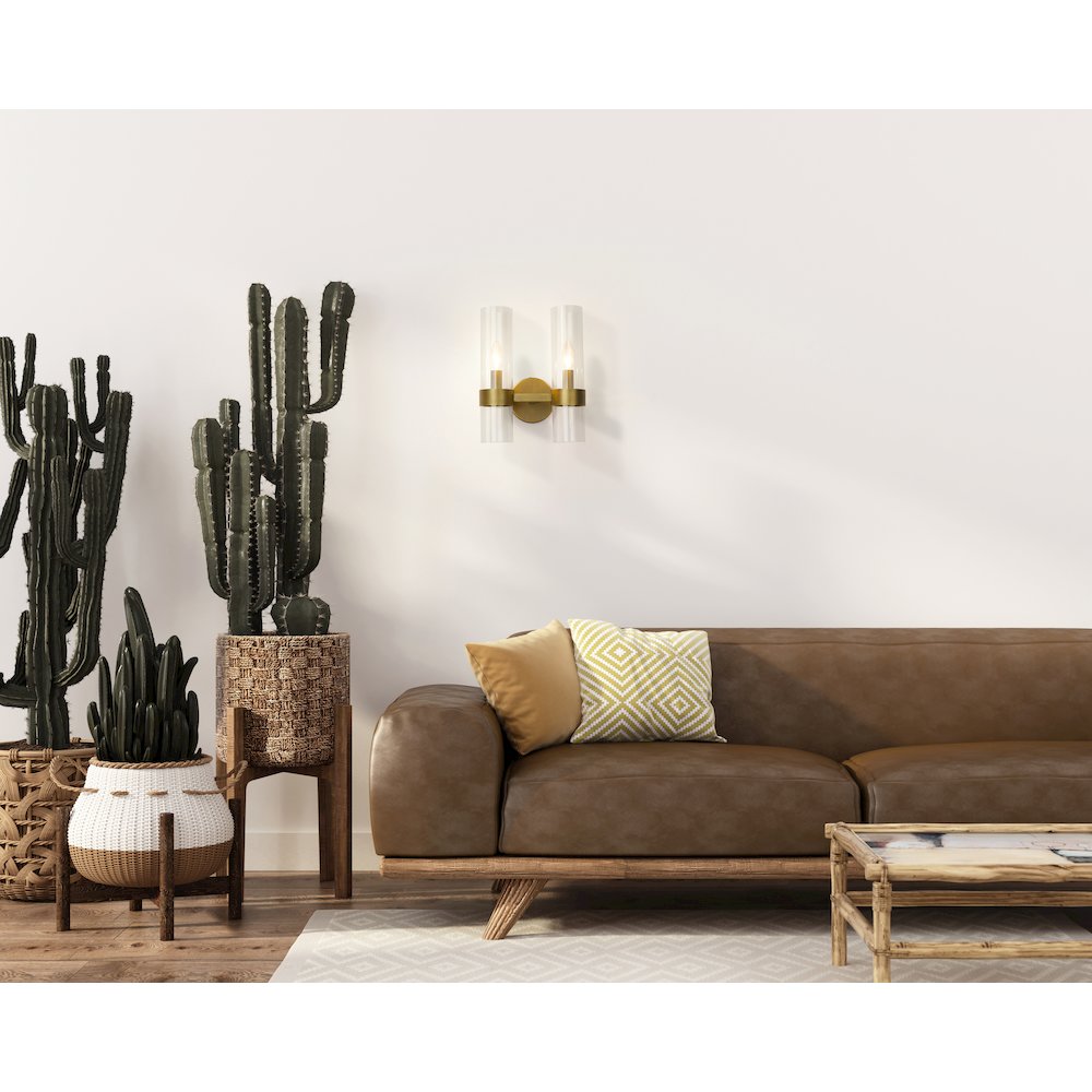 Z-Lite 2 Light Wall Sconce. Picture 6