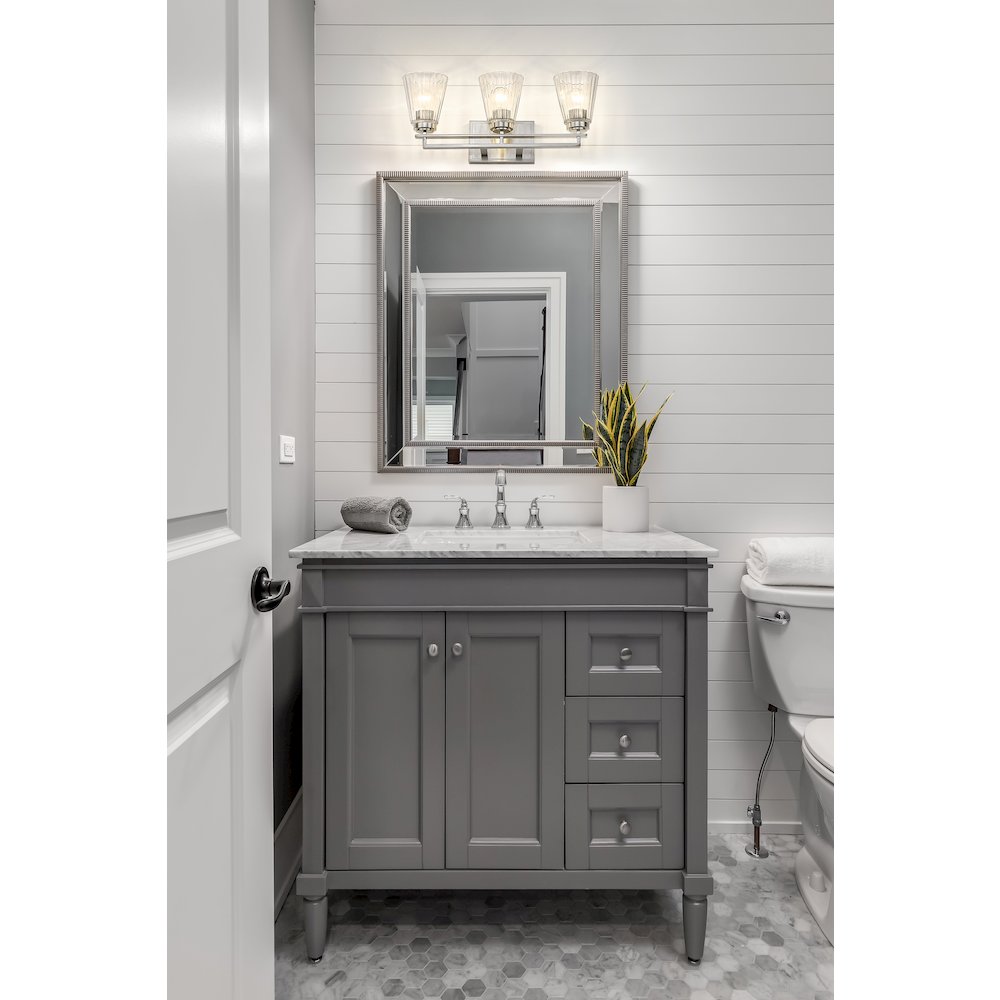 Z-Lite 3 Light Vanity. Picture 7