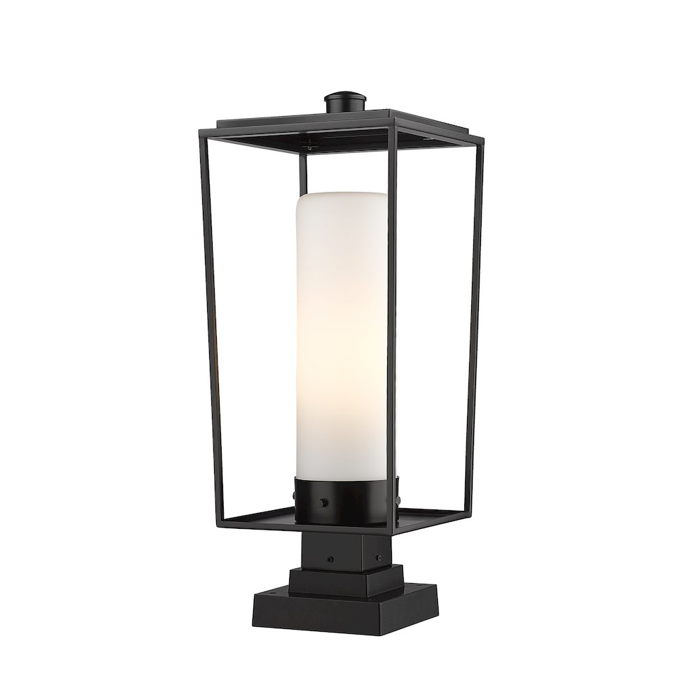 Z-Lite 1 Light Outdoor Pier Mounted Fixture. Picture 1