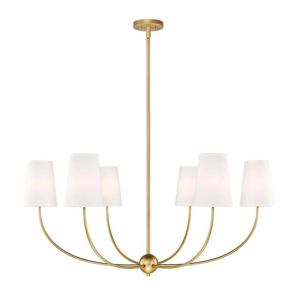 Z-Lite 6 Light Chandelier. Picture 1