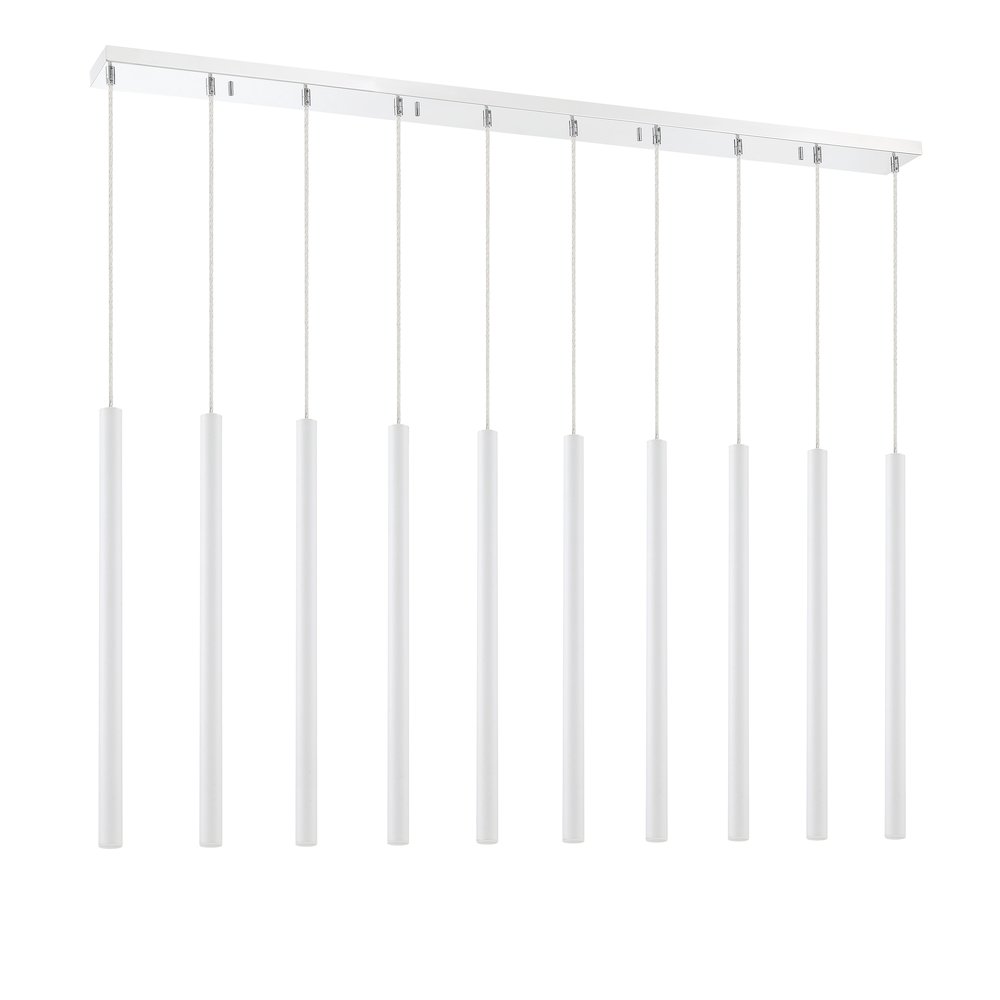Z-Lite 10 Light Linear Chandelier. Picture 5