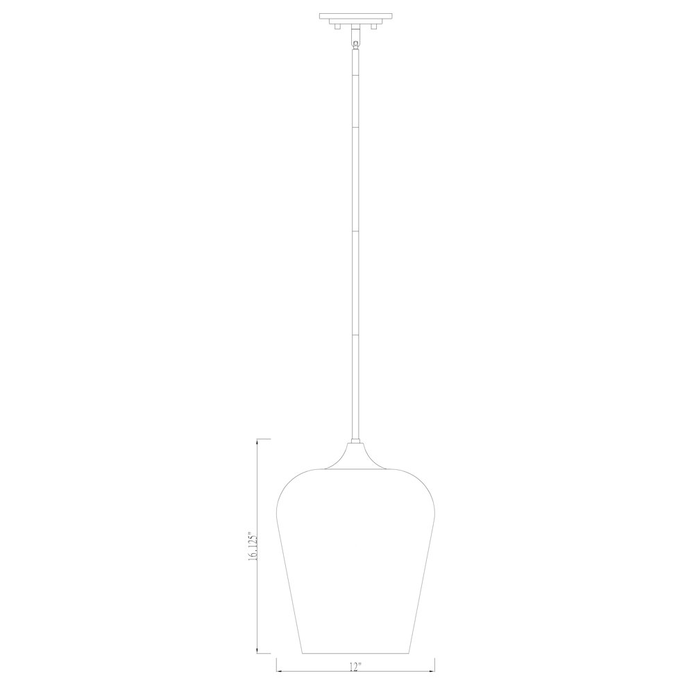 Z-Lite 1 Light Pendant. Picture 8