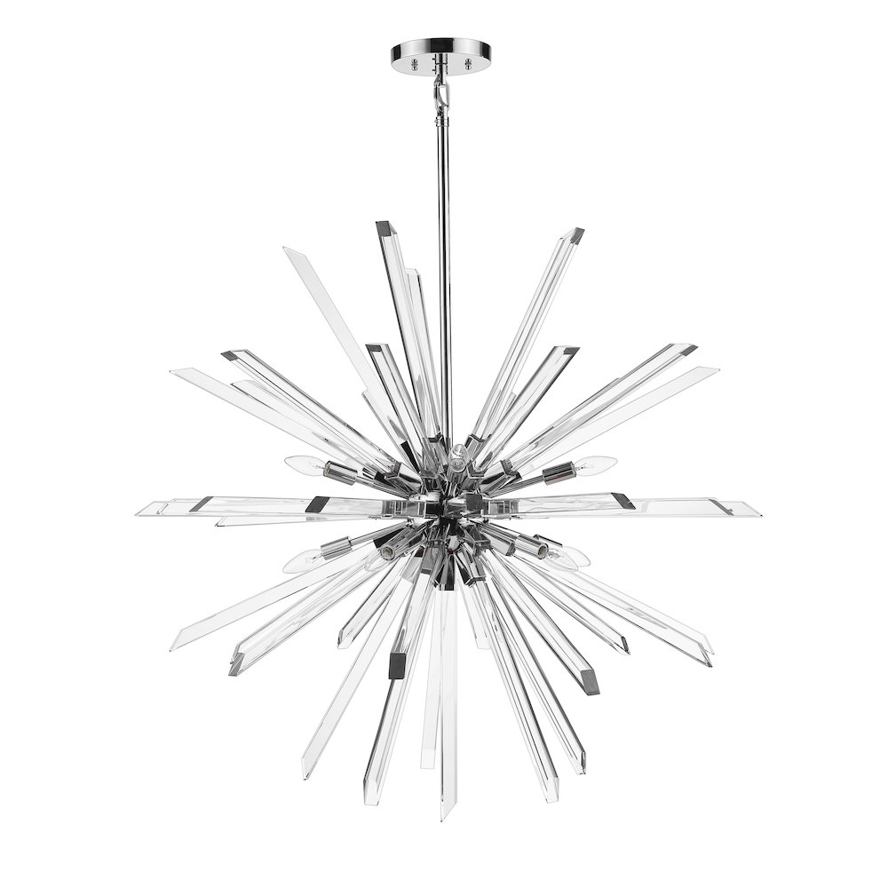 Z-Lite 10 Light Chandelier. Picture 5