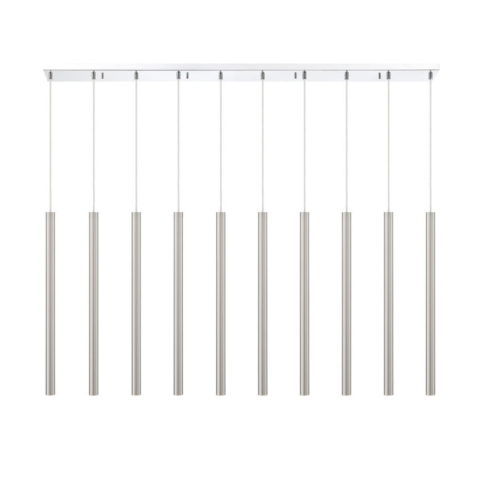 Z-Lite 10 Light Linear Chandelier. Picture 4