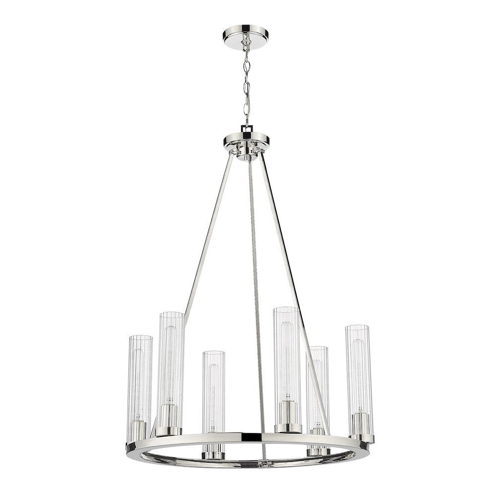 Z-Lite 6 Light Chandelier. Picture 5