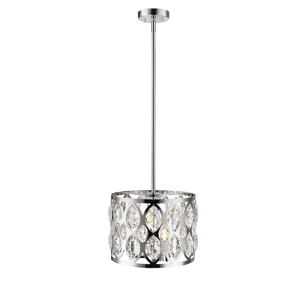 Z-Lite 3 Light Chandelier. Picture 4