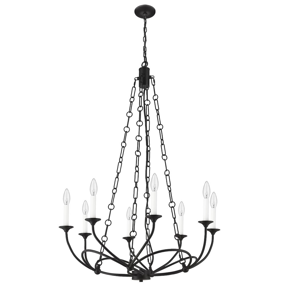 Z-Lite 8 Light Chandelier. Picture 5