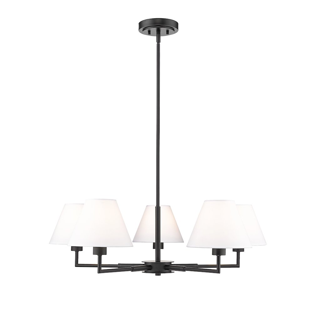 Z-Lite 5 Light Chandelier. Picture 1