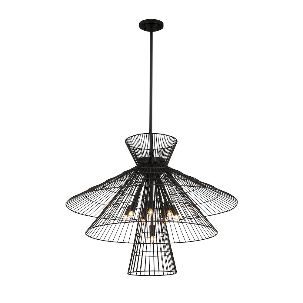 Z-Lite 8 Light Chandelier. Picture 2