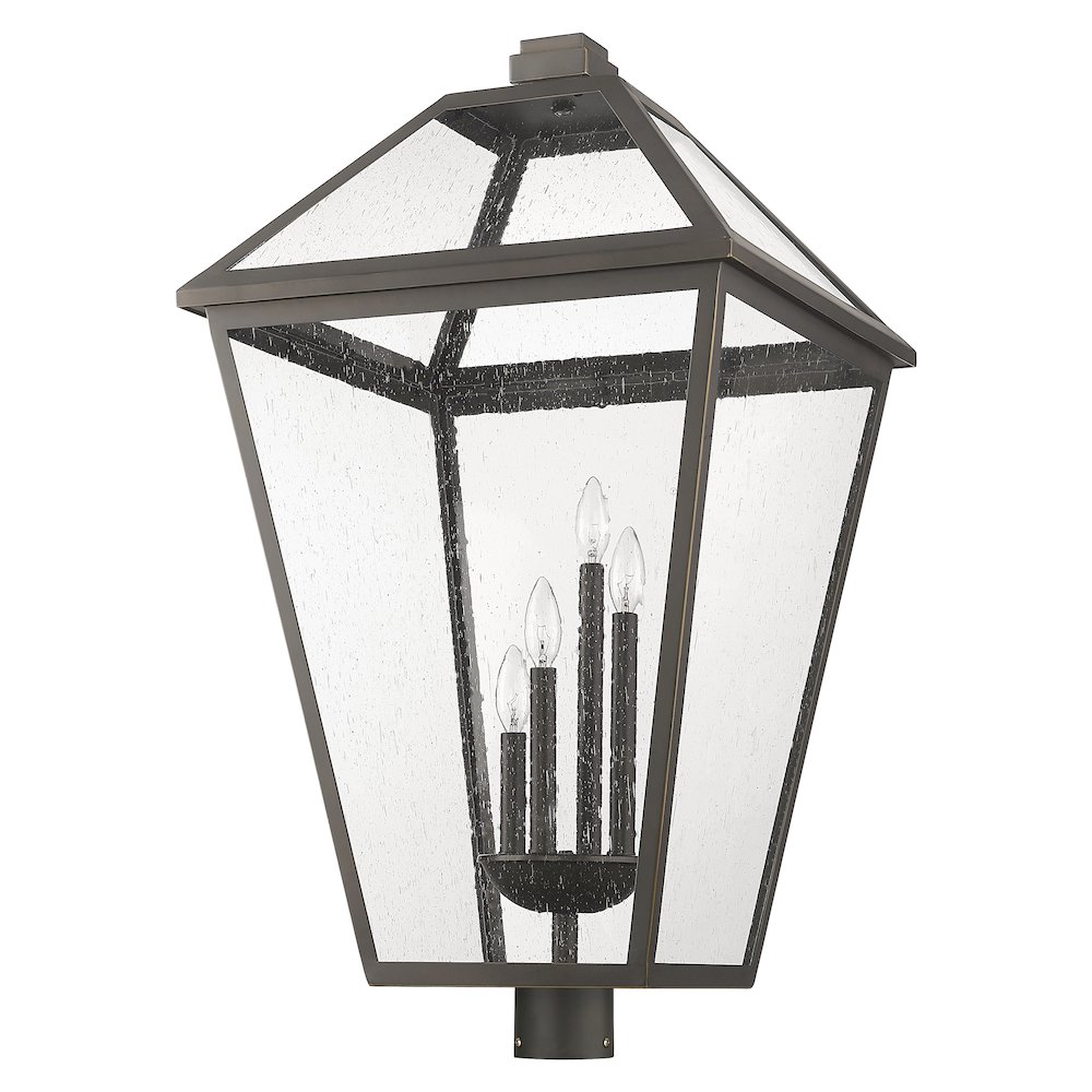 Z-Lite 4 Light Outdoor Post Mount Fixture. Picture 5