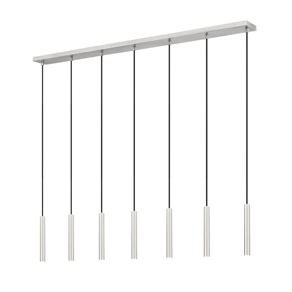 Z-Lite 7 Light Linear Chandelier. Picture 3