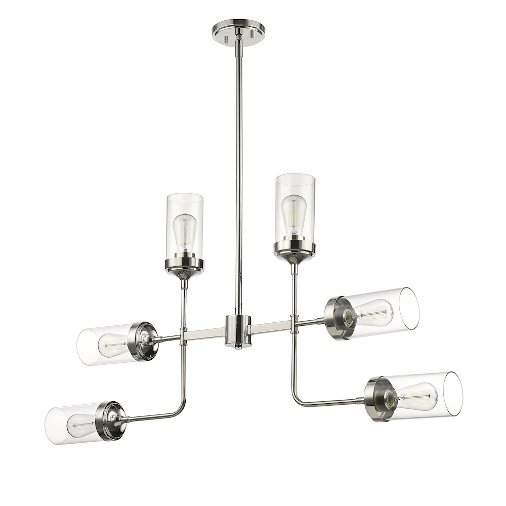 Z-Lite 6 Light Chandelier. Picture 5