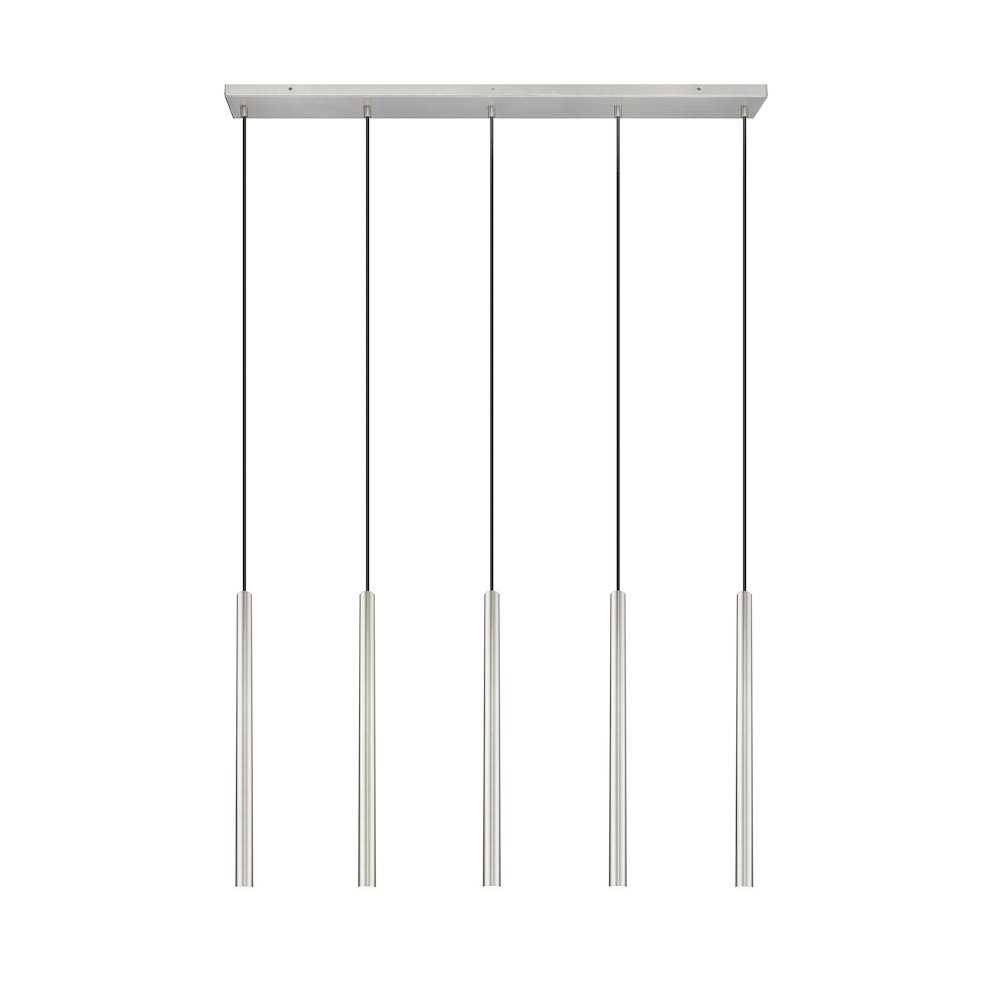 Z-Lite 5 Light Linear Chandelier. Picture 2
