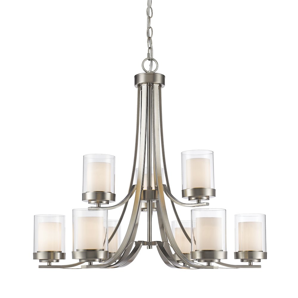 Z-Lite 9 Light Chandelier. Picture 1
