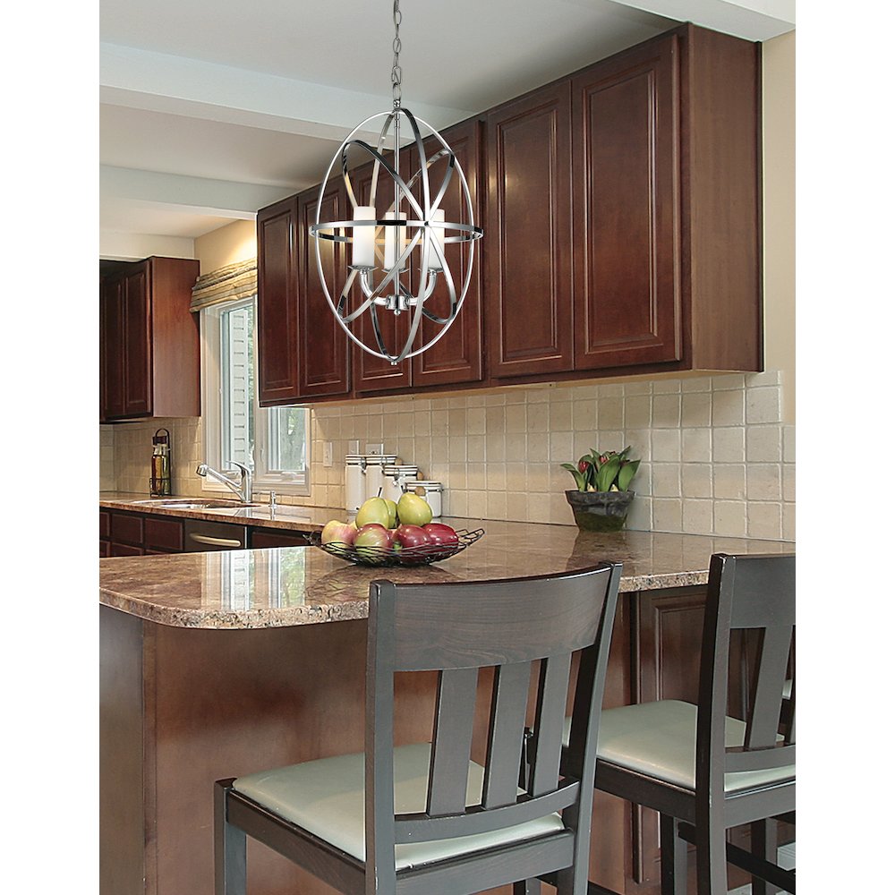 Z-Lite 3 Light Chandelier. Picture 2