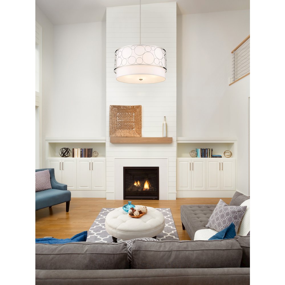 Z-Lite 5 Light Chandelier. Picture 7