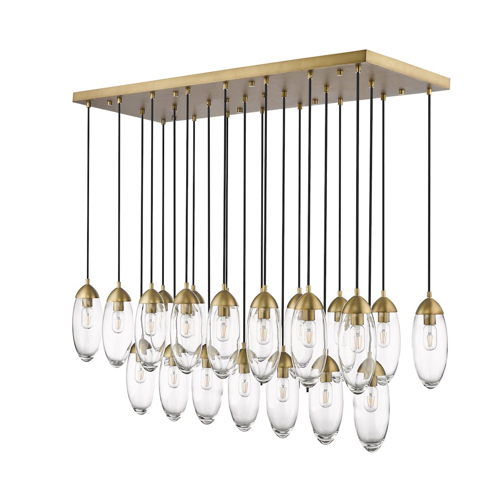 Z-Lite 23 Light Linear Chandelier. Picture 5