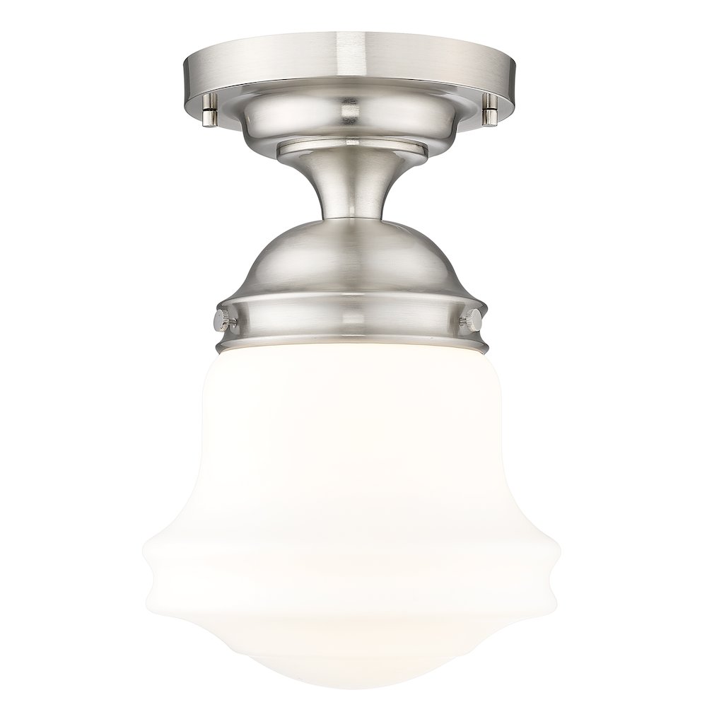 Z-Lite 1 Light Flush Mount. Picture 1