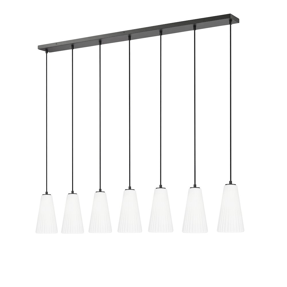 Z-Lite 7 Light Linear Chandelier. Picture 5