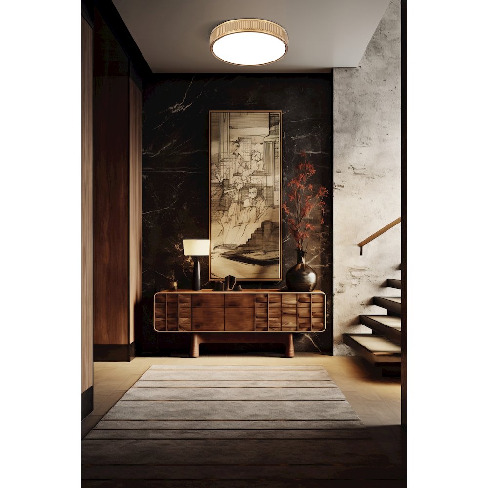 Z-Lite 1 Light Flush Mount. Picture 6