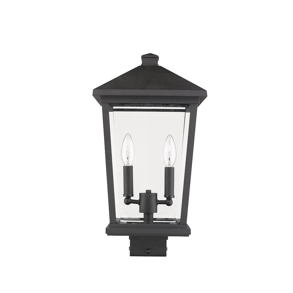 Z-Lite 2 Light Outdoor Post Mount Fixture. Picture 5