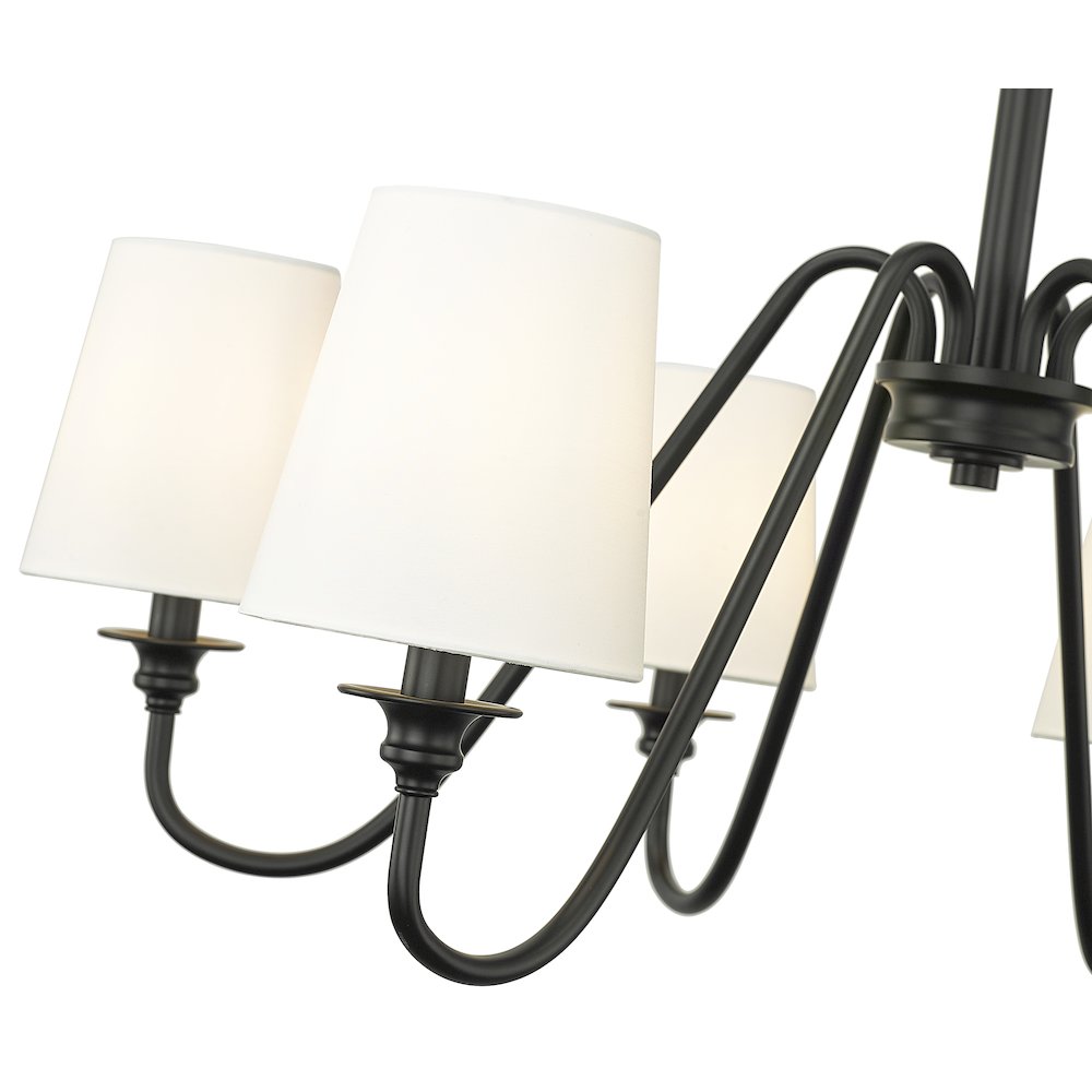 Z-Lite 6 Light Chandelier. Picture 4