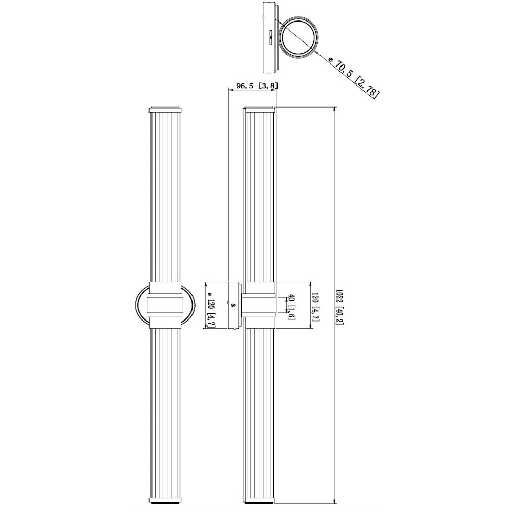 Z-Lite 1 Light Vanity. Picture 8