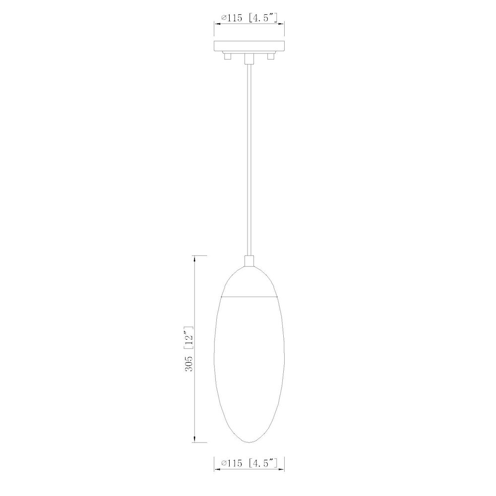 Z-Lite 1 Light Pendant. Picture 8