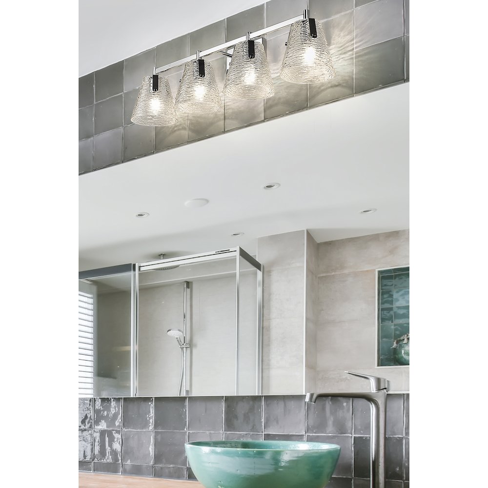 Z-Lite 4 Light Vanity. Picture 6