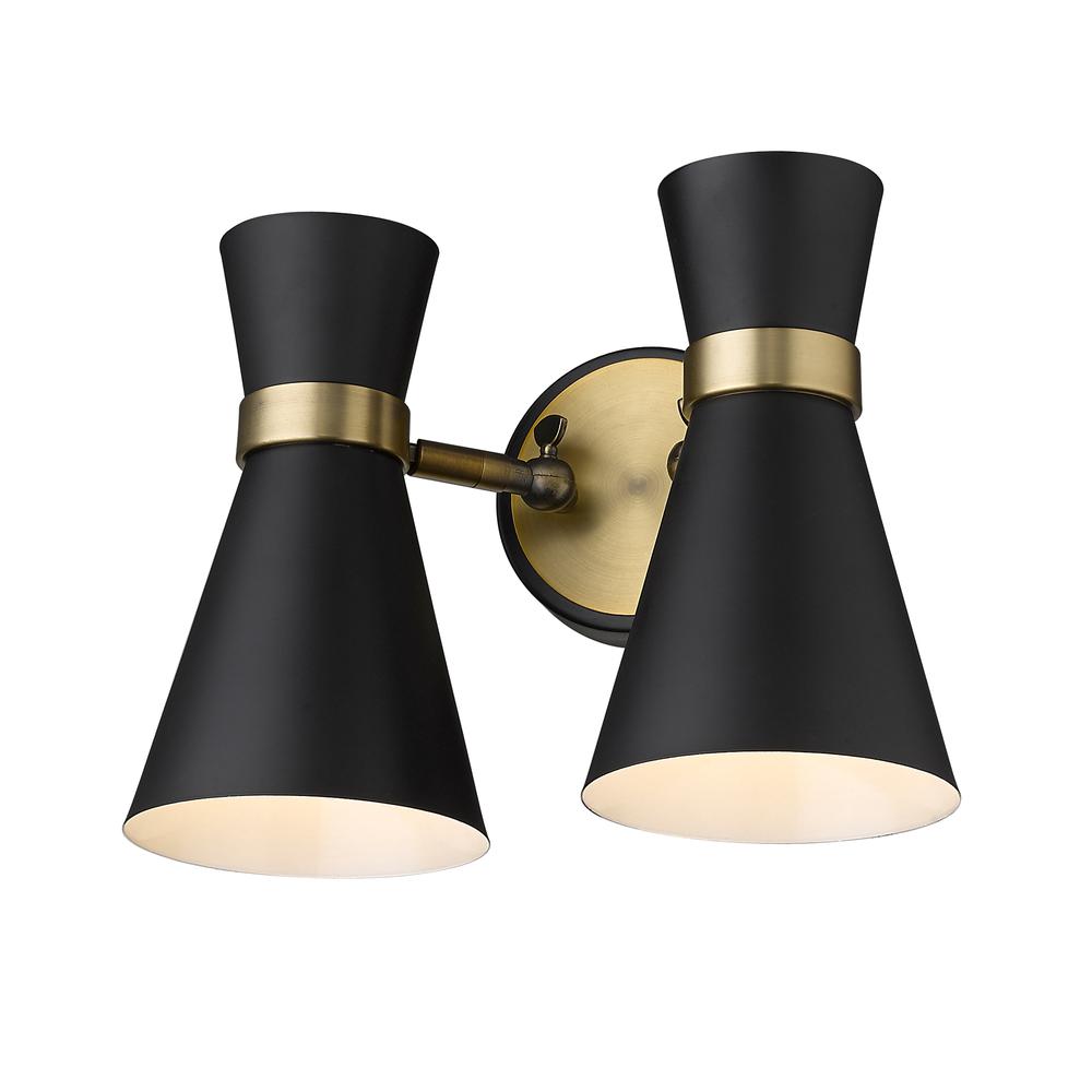2 Light Wall Sconce. Picture 3