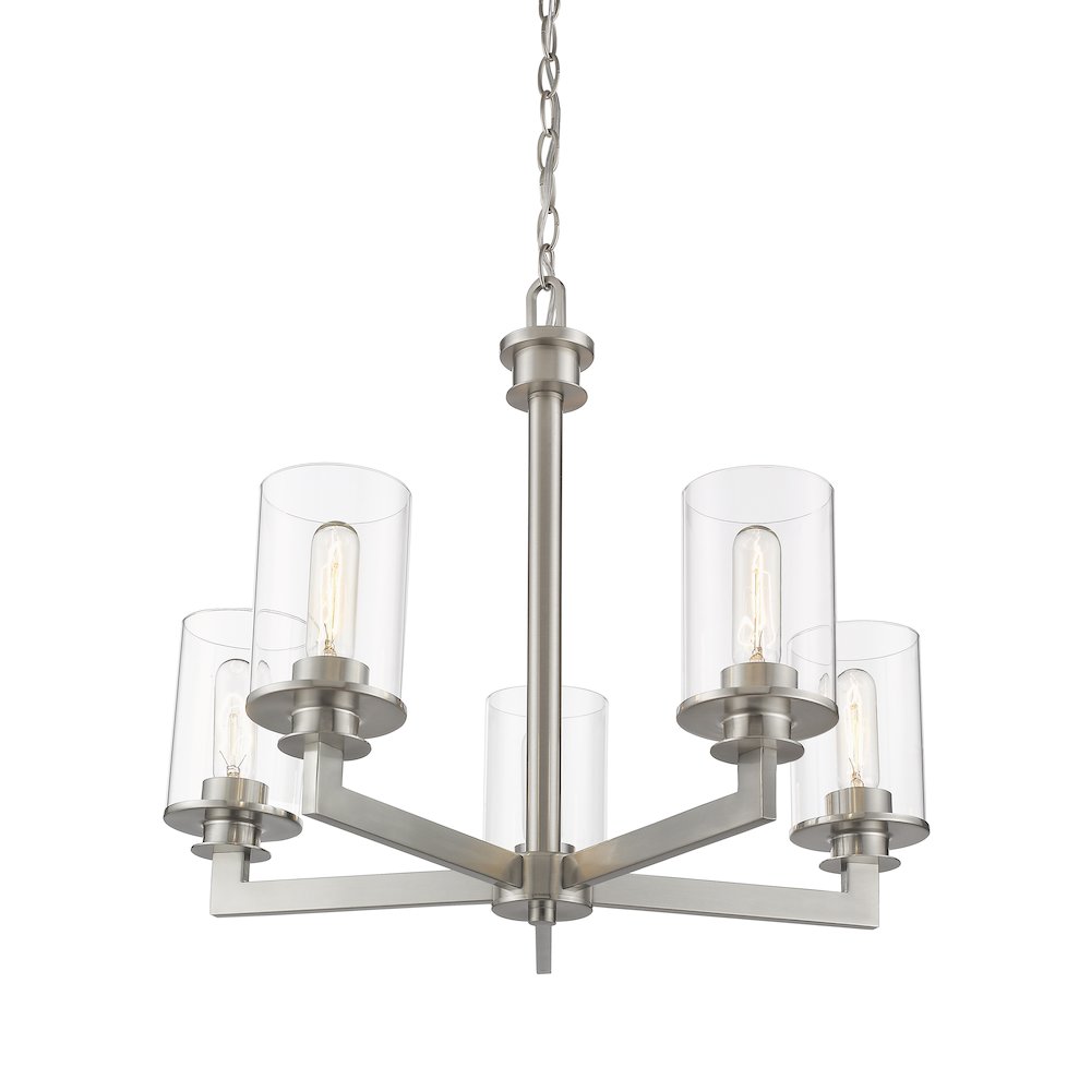 Z-Lite 5 Light Chandelier. Picture 4