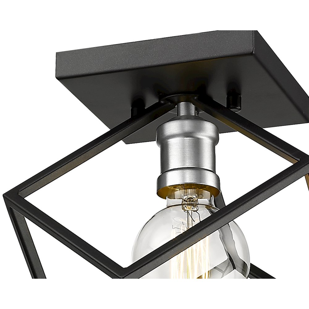 Z-Lite 1 Light Flush Mount. Picture 4