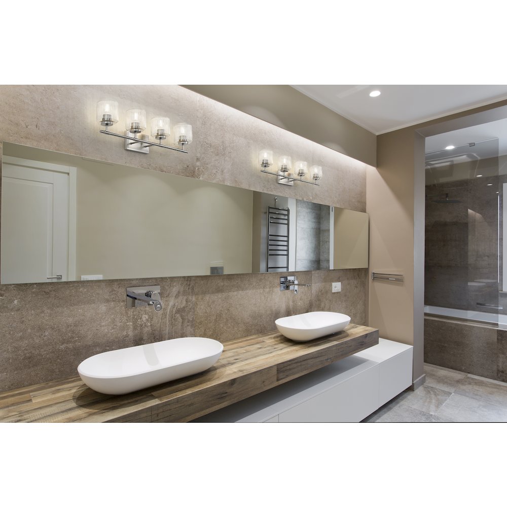 Z-Lite 4 Light Vanity. Picture 6