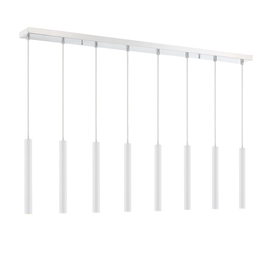 Z-Lite 8 Light Linear Chandelier. Picture 3