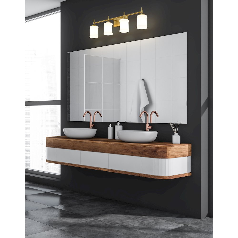 Z-Lite 4 Light Vanity. Picture 6