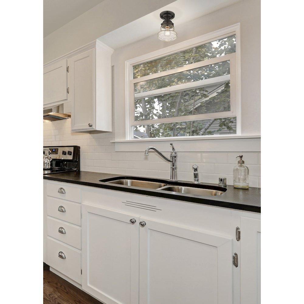 Z-Lite 1 Light Flush Mount. Picture 6