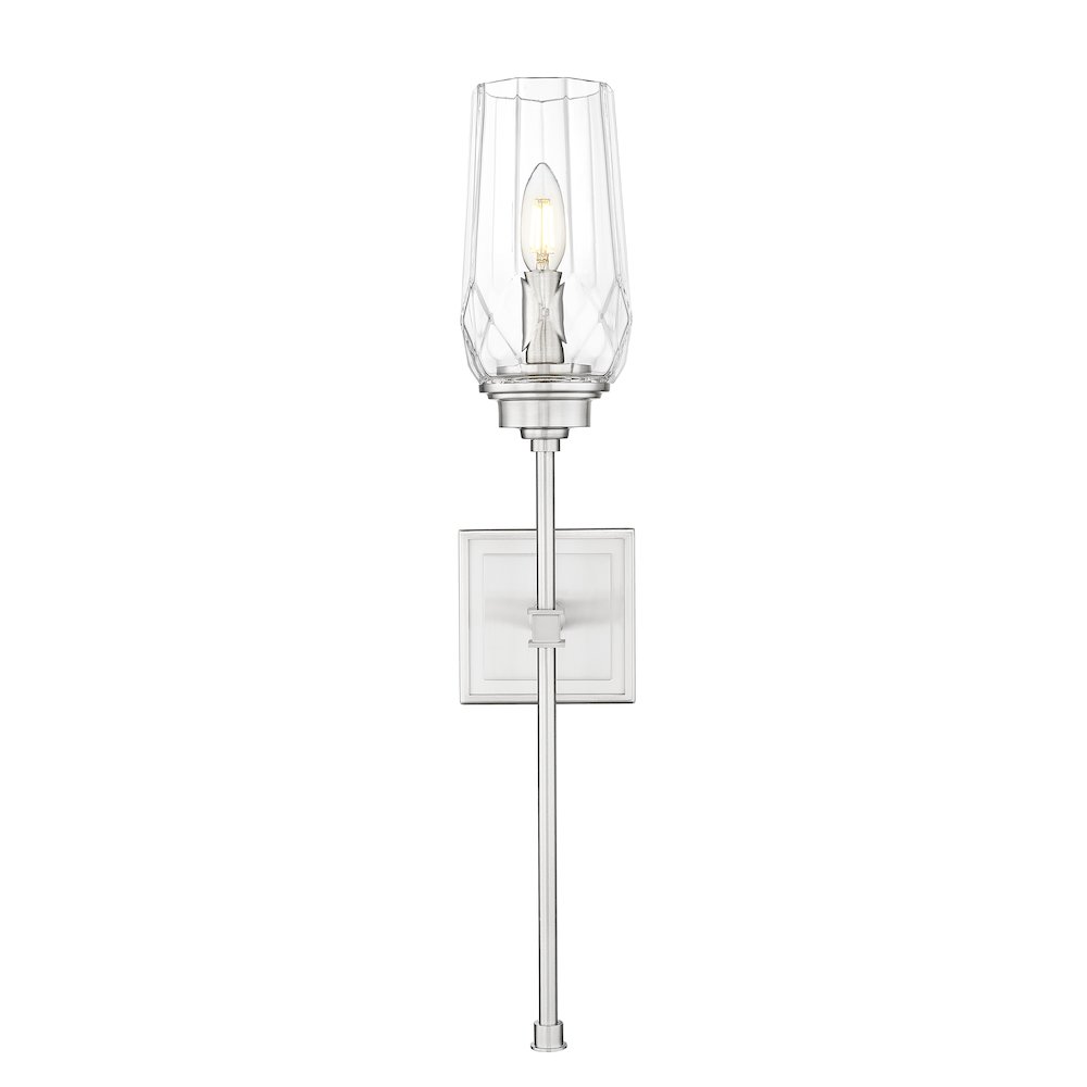 Z-Lite 1 Light Wall Sconce, Brushed Nickel. Picture 2