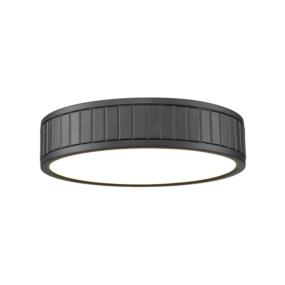 Z-Lite 1 Light Flush Mount. Picture 1
