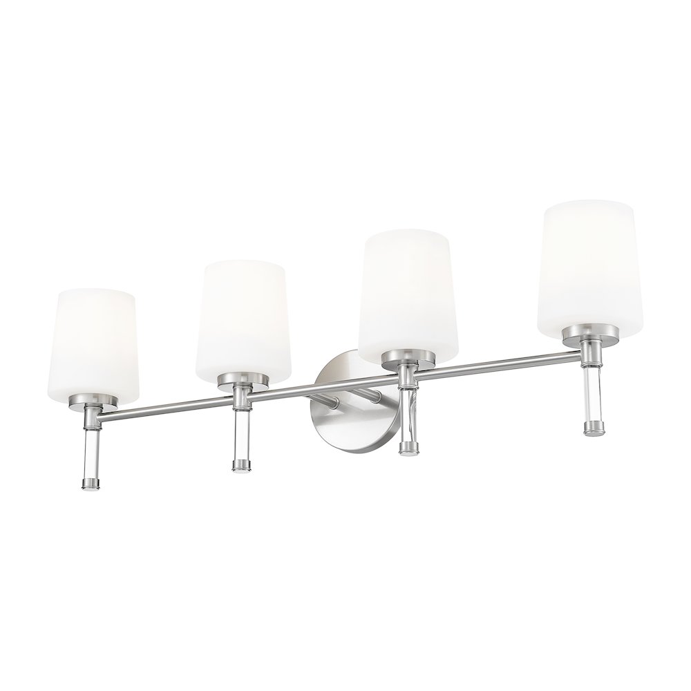 Z-Lite 4 Light Vanity, Brushed Nickel. Picture 3