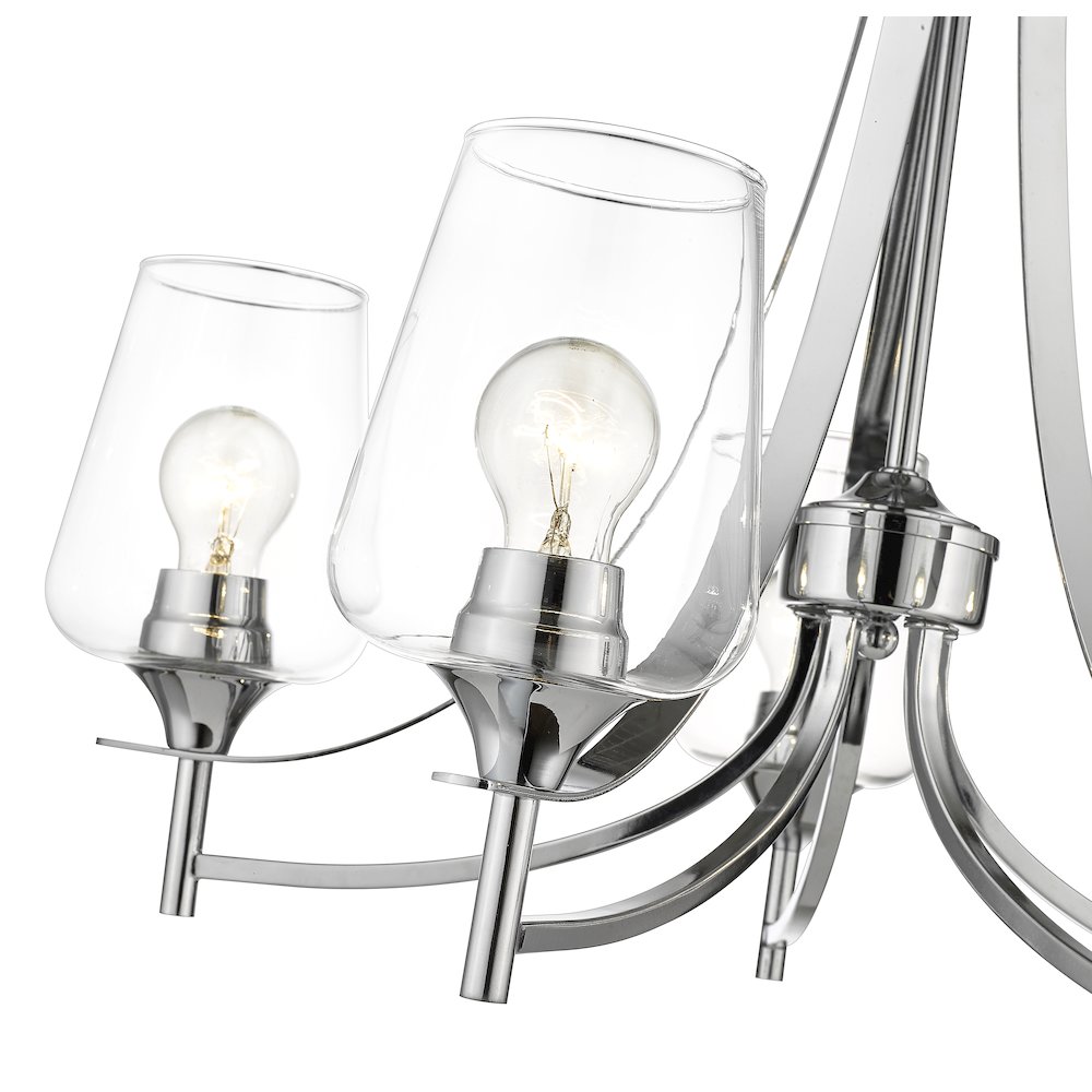 Z-Lite 5 Light Chandelier. Picture 4