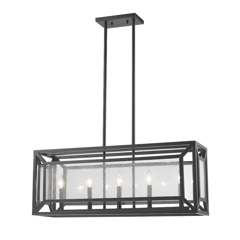 Z-Lite 5 Light Linear Chandelier. Picture 1