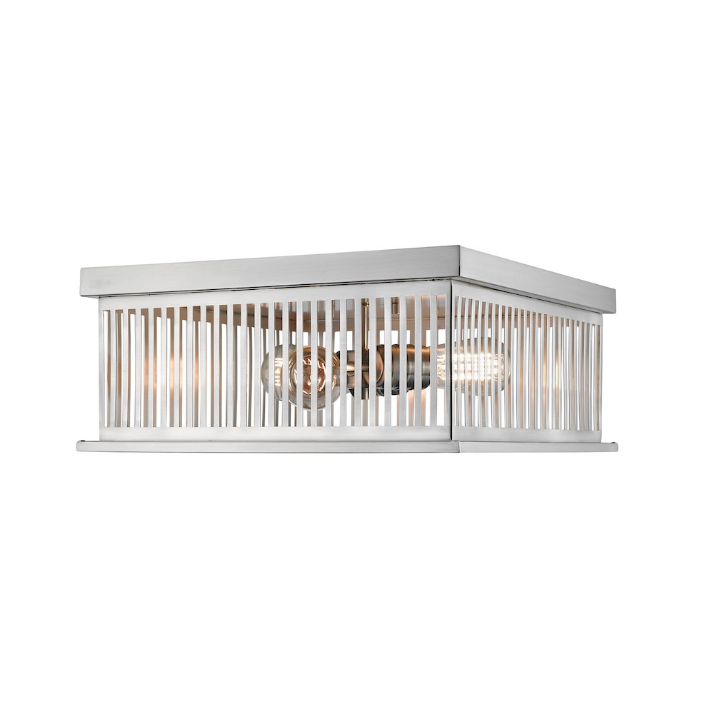 Z-Lite 3 Light Flush Mount. Picture 3