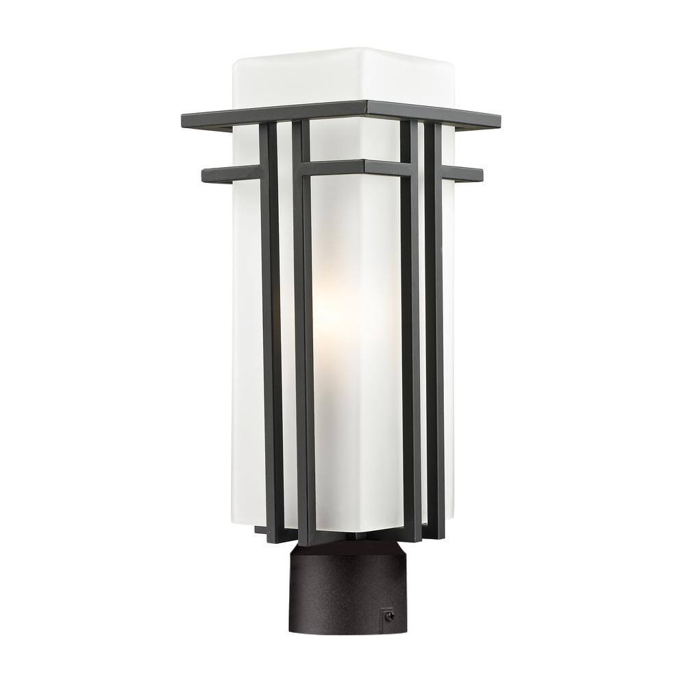 Z-Lite 1 Light Outdoor Post Mount Fixture. Picture 1