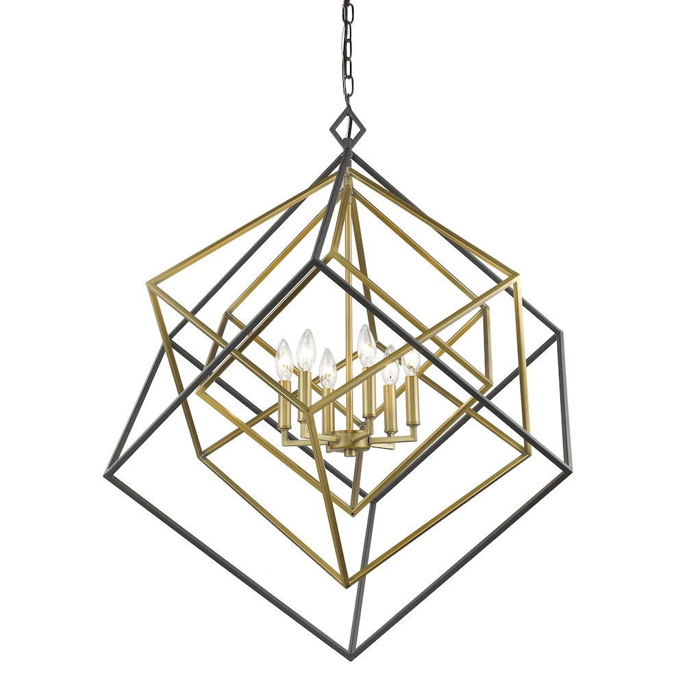 Z-Lite 6 Light Chandelier. Picture 4