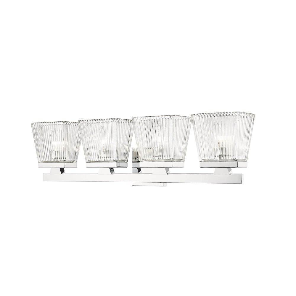 Z-Lite 4 Light Vanity. Picture 1